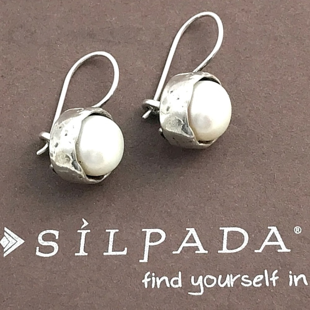 Silpada Sterling Silver Margarite Earrings
